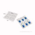 Custom Medical Clear Pill Capsule Blister Pack Tray